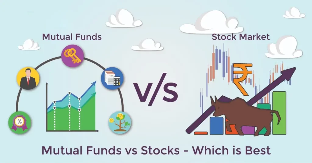 mutual funds vs stocks