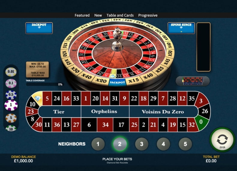 play diamond gold Roulette